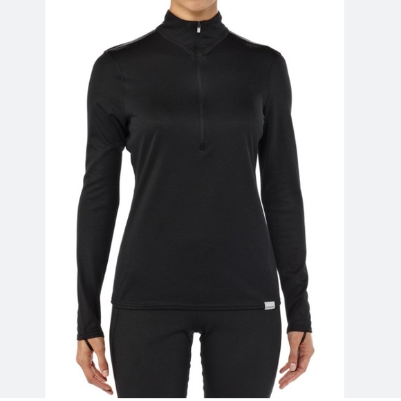 Patagonia Bundle of 2 Woman’s Capilene Midweight Zip Neck Pullover Medium - Picture 5 of 6